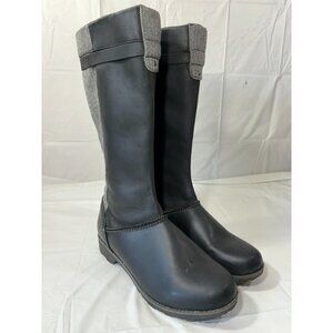 Eddie Bauer Women's Trace Boot RAVEN BLACK GREY Size 9.5